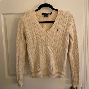 Cream Ralph Lauren Sweater